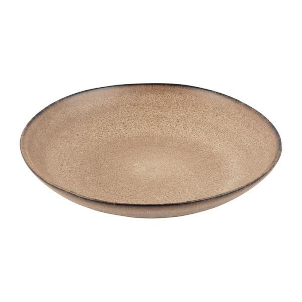 Olympia Build-A-Bowl Flache Schalen hellbraun 25cm (4 Stück), FC735