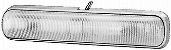 HELLA Innenraumleuchte, Halogen, 12/24V, Anbau, Lichtscheibenfarbe: milchweiß, Innenraum, 2JA 001 330-031