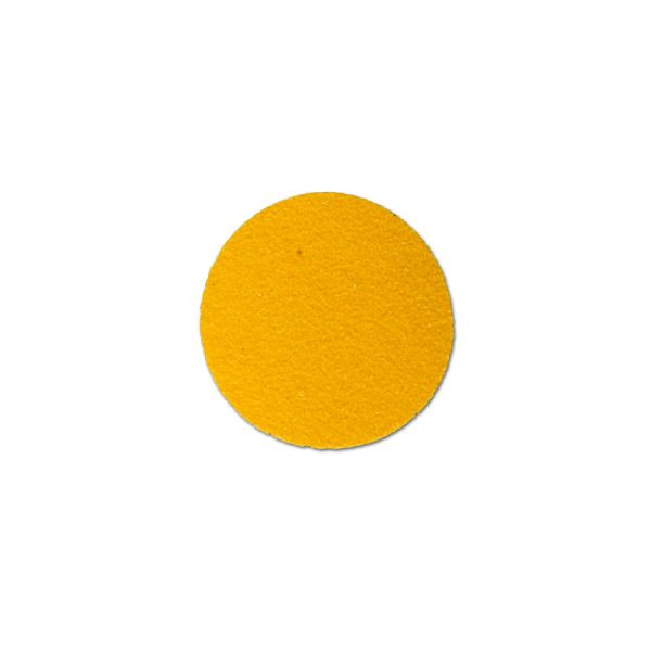 m2 Antirutschbelag Hinweismarkierung Verformbar gelb Kreis 50mm, VE: 50 Stück, M2GV50K501