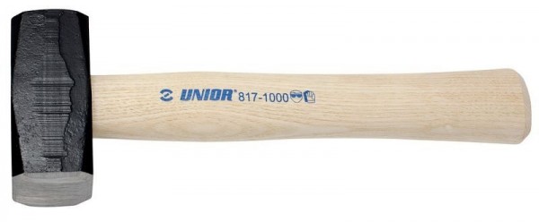 Unior Handfäustel mit Holzstiel, 1000 g, 601840