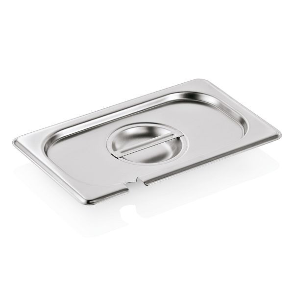 WAS GN 90 GN Deckel 1/4 mit Löffelaussparung, 9014002, 4044925117029