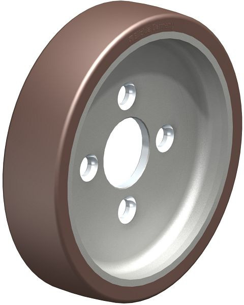 Blickle GBA 250/4 Rad aus Blickle Besthane®, Braun, 754334