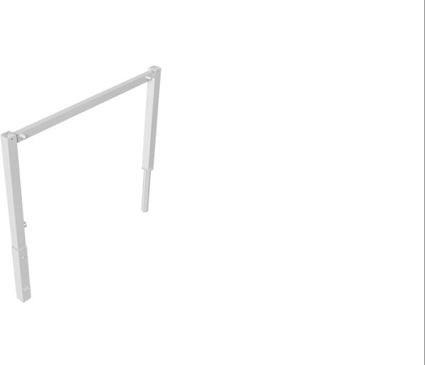 Schake Wegesperren mit Dreikantverschluss schwenkbar mit Oberholm, feuerverzinkt, Gesamtbreite: 1500 mm, 410_15