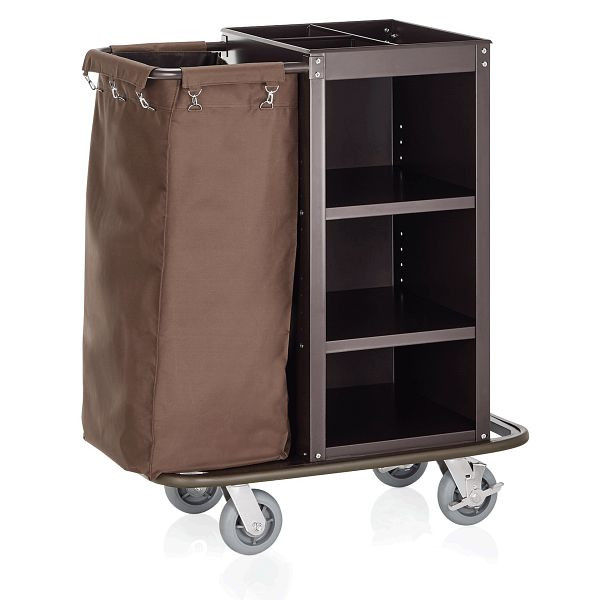 WAS Zimmerservicewagen, 94 x 59 x 116 cm, Stahlrahmen, lackiert, 4420001