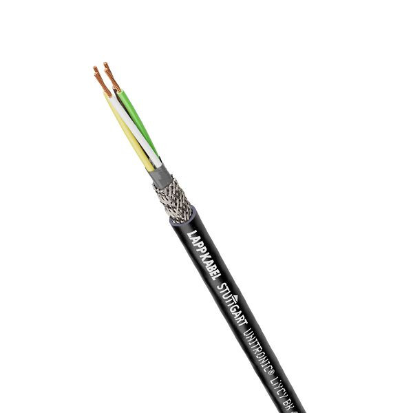 LAPP Datenleitung Niederfrequenz UNITRONIC® LiYCY 2x0,75, schwarz, VE: 50 Meter, 1030530/50
