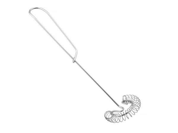 Hendi Spiralbesen 280 mm Edelstahl, Metall, Top-Qualität, 509487
