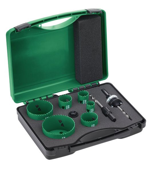 HiKOKI Lochsägen-Sortiment "Elektriker Nr. 2" HSS-Co (9-teilig), 4101075