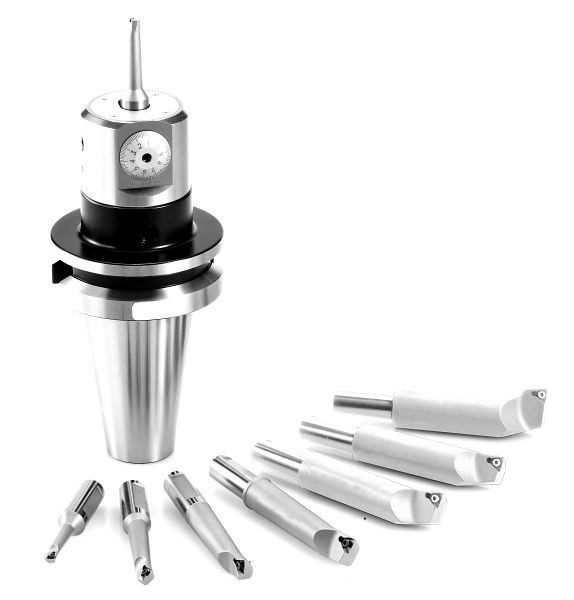 MACK Ausdrehopf-Satz, 8 - 46 mm, SK 40, 09-AKS1-SK40, 4049794061442