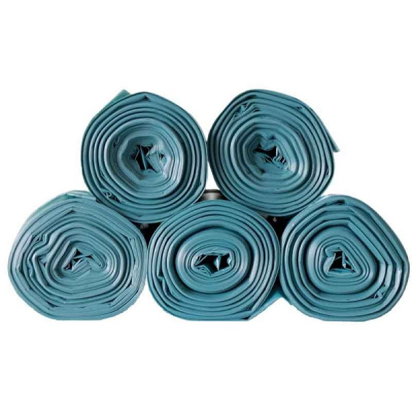 STEIN HGS Abfalltüten 58x102x0.05, grau, VE: 300 Stück (15 x 20 Stück), 83419.0003