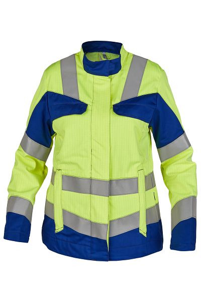 ROFA Jacke Damen 4552780, Größe D38, Farbe 235-leuchtgelb-kornblau, 4552780-235-D38