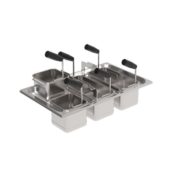 Rieber Pasta-Set - varithek® 400-pf-8000-SP, Edelstahl, 91100106