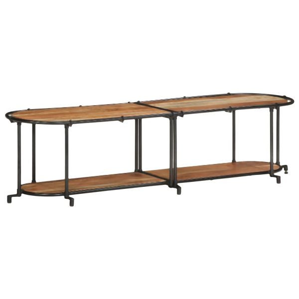 vidaXL TV-Regal 160x42x40 cm Massivholz Akazie, 4013492