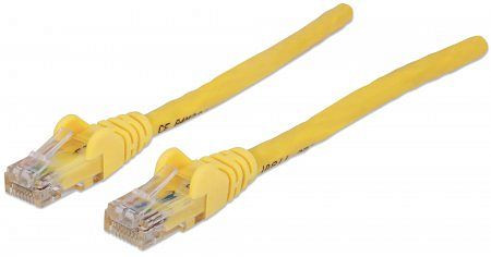 INTELLINET Premium Netzwerkkabel, Cat6a, S/FTP, LS0H, RJ45-Stecker/RJ45-Stecker, 30,0 m, gelb, 350556