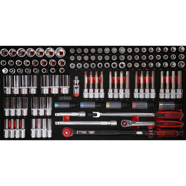 KS Tools PERFORMANCEplus Werkzeugsatz 120-teilig 1/2' Steckschlüssel, 813.0120