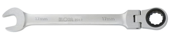 ELORA Maulschlüssel mit Gelenk-Ringratsche, 204-R 8 mm, 0204000082000
