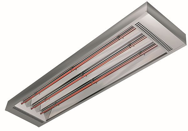 Etherma Industrie Quarzstrahler, Infrarot, Aluminium, 1/2/3 kW, 400 V, 38198