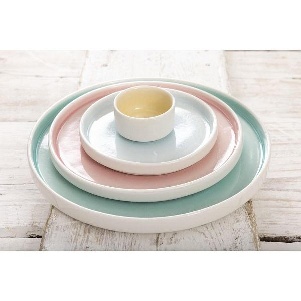 Olympia Fondant Teller Mint 270mm (4 Stück), frischer Wind, CU434