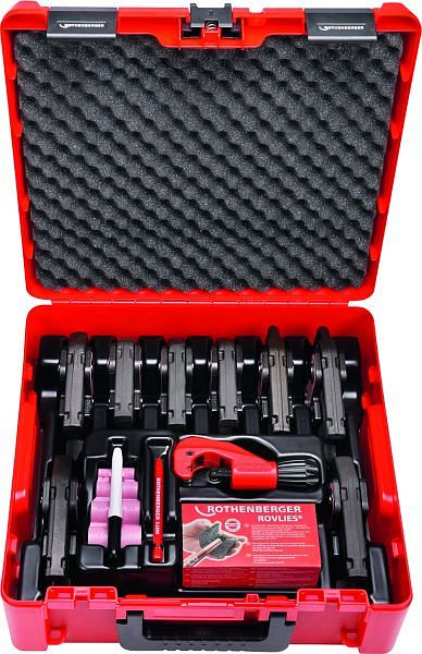 Rothenberger Standard Pressbacken-Set MaxiPro 1/4”-1.1/8”, + Handwerkzeuge, EU, 1000002207