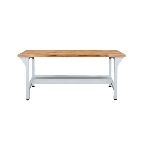 ADB Werkbank Grundmodell PROFI 1500, Lichtgrau, Höhe 850 mm, 42754