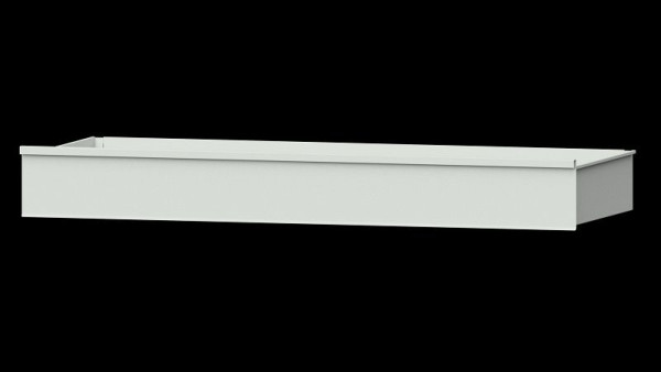 ANKE Werkbänke Schublade 180 mm FH, SK-Innenmaß: 1380 x 600 mm, RAL 7035, 990.507