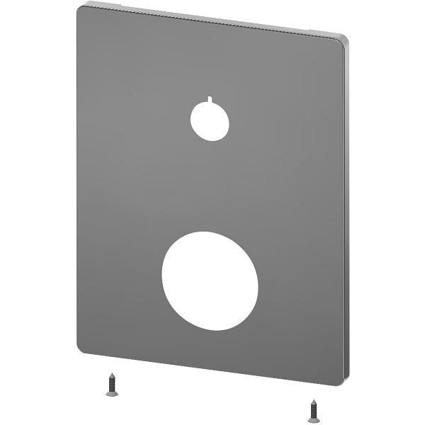 KWC Edelstahlabdeckplatte, F5, 190x245 mm mit Befestigungsschrauben, 2030072723