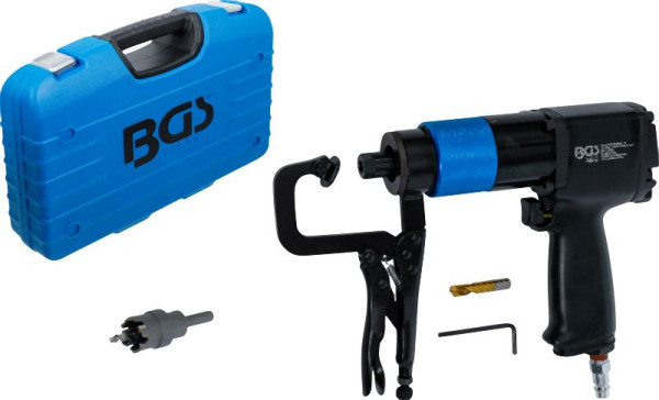 BGS Druckluft-Schweisspunkt-Fräser-Satz, 70915, 4048769060718