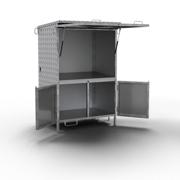 STEIN HGS Planstand mit abschließbaren Werkzeugschrank, 80596.0001