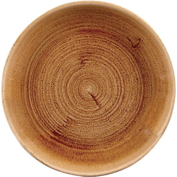 Churchill Stonecast Patina Coupe-Platten, Vintage-Kupfer, 165 mm, (12 Stück), DR663
