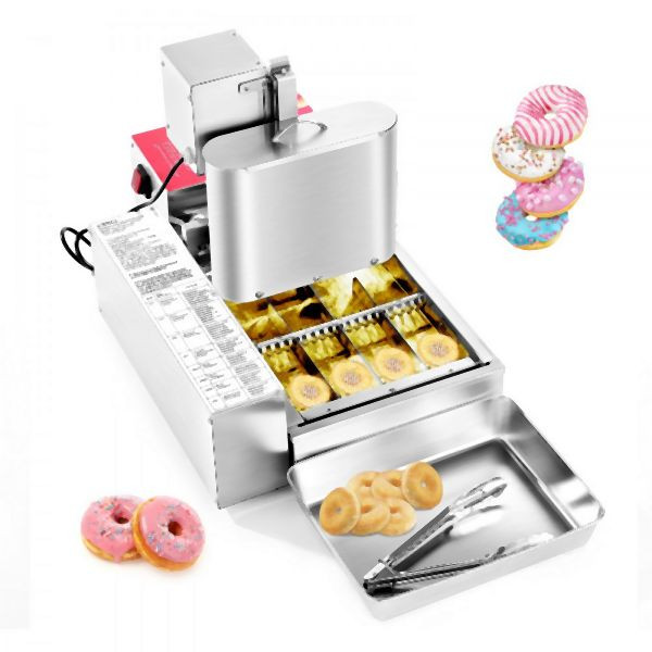 VEVOR Kommerzielle Automatische Donut Maschine Maker 4 Reihen 240 Stück/h, ZDHTTQJBPK4P9XKAMV2