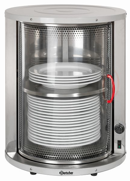 Bartscher Tellerwärmer für 30-40 Teller, Chromnickelstahl, 103069