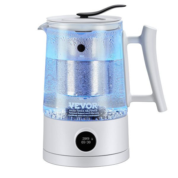 VEVOR Wasserstoff-Wasserkrug-Generator, 1,5 L Wasserstoffgenerator-Wasserkocher mit Großer Kapazität, QSHFQSPGSYBLVU4RUV2