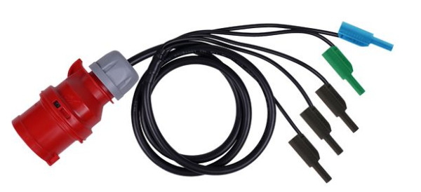 Metrel 3-Phasen-Adapter 16 A für A 1507, A 1641, 20992854, 3831063430933