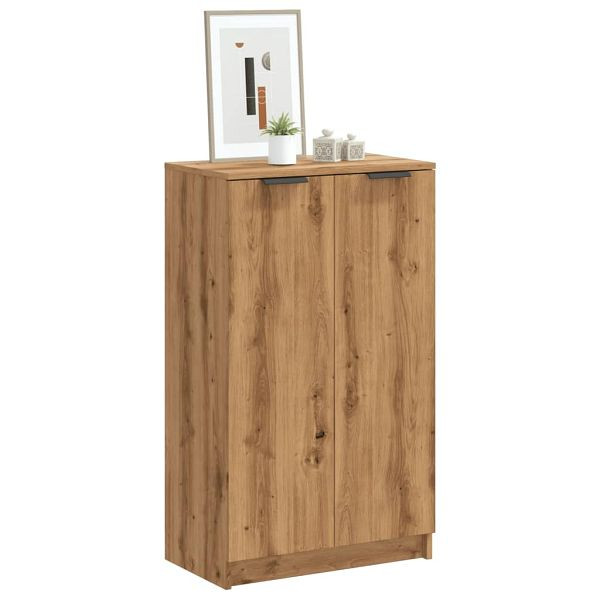 vidaXL Schuhschrank Artisan-Eiche 59x35x100,5 cm Holzwerkstoff, 856994