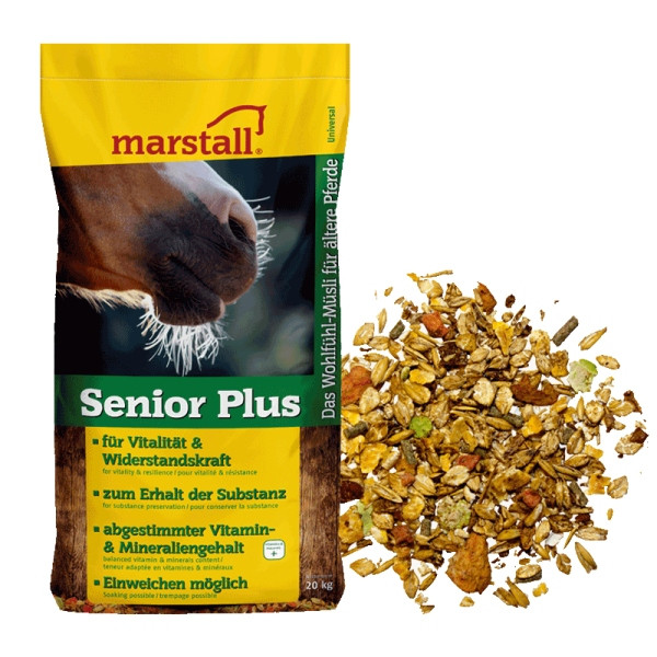 Marstall Senior-Plus, Anti-Aging Müsli, 20 kg, 50006003