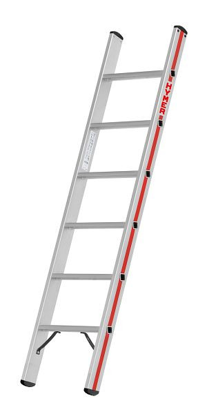 HYMER Stufenanlegeleiter, 6 Stufen, Länge 1,72 m, 851206