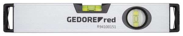 GEDORE red Wasserwaage, Länge 300mm 2x mit beweglicher Libelle, magnetisch, 3301424