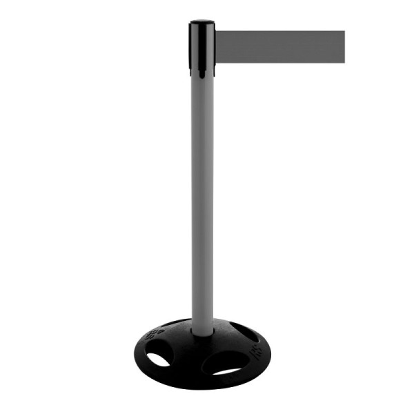 Stein HGS Personenleitsystem -P-Line Maxi-, anthrazit, grau, mit magnetischem Gurtendstück, 34175a-0804