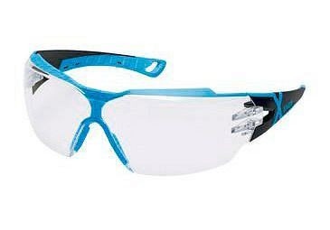 uvex Schutzbrille pheos cx2 9198256 schwarz/hellblau, 311683