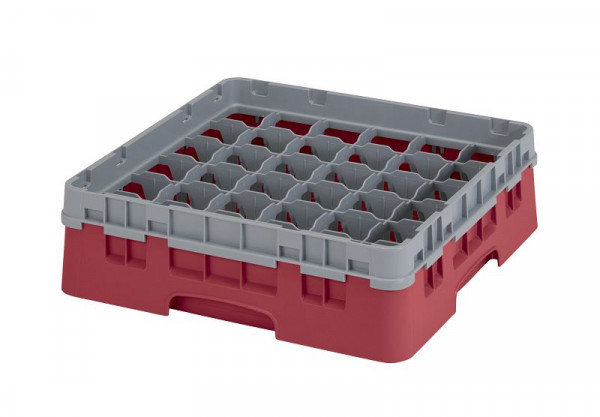 Cambro Spülkorb mit 36 Fächer Camrack® 9,2 cm Preiselbeere, 36S318416