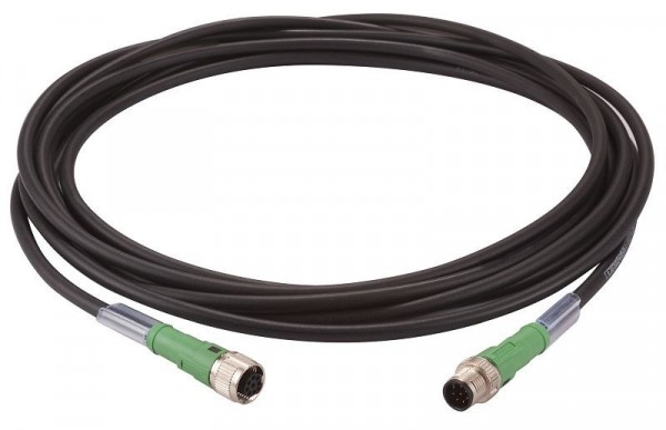 WERMA Kabel 5m mit M12-Stecker + Buchse, 960.000.46