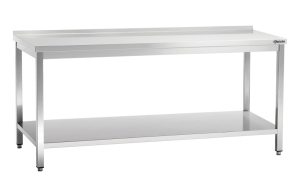 Bartscher Arbeitstisch 600, B1800, Aufkantung, 308186, 4015613600192