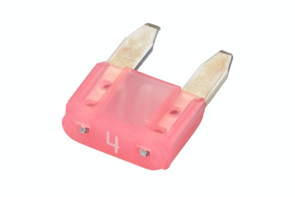 HELLA Sicherung, Mini-Flachstecksicherung, 4A, rosa, 8JS 728 596-801