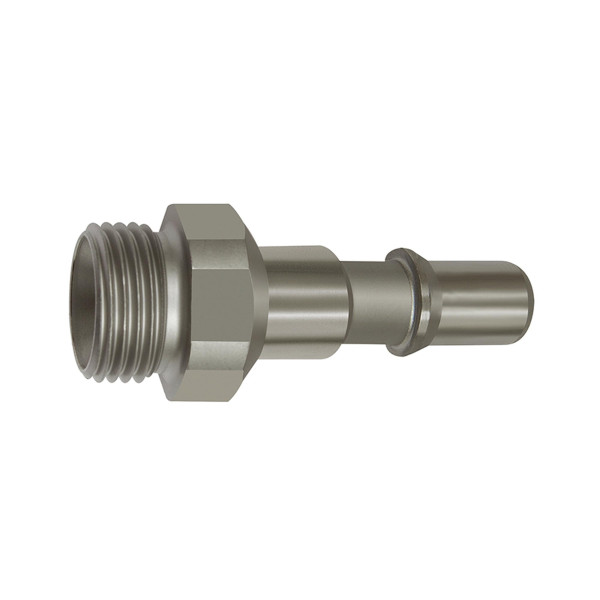 Riegler Nippel für Kupplungen NW 8, ISO 6150 C, Edelstahl, G 1/8 AG, 141969