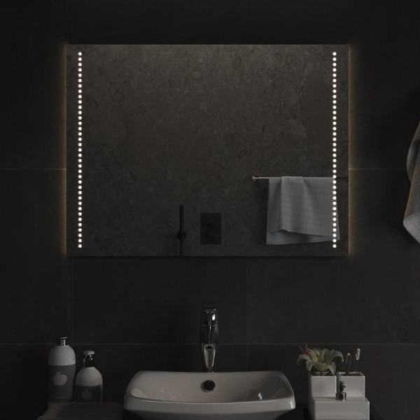 vidaXL LED-Badspiegel 60x80 cm, 3154051, 8720845666255