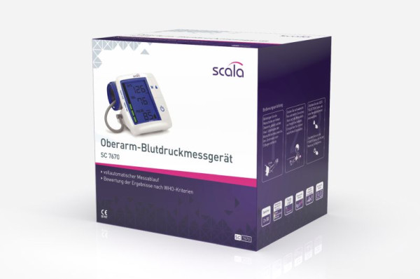 Scala SC 7670 Oberarm-Blutdruckmessgerät, 02495