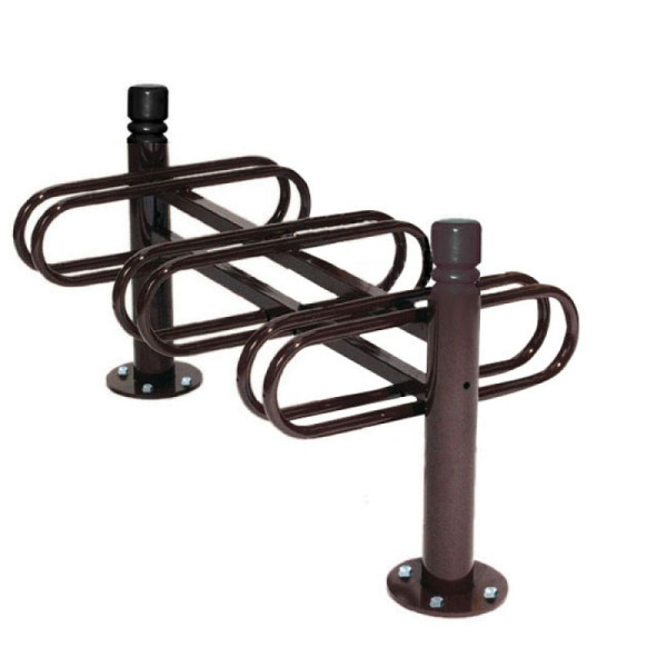 Stein HGS Fahrradständer -Trend-, RAL 6005 moosgrün, Höhe über Flur: ca. 560 mm, 22590-04