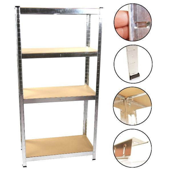 Metra Schwerlastregal 80 x 40 x 160 cm, MDF Boden, 10828