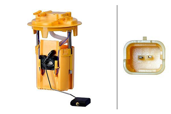 HELLA Tankgeber, elektrisch, 2-polig, mit Dichtung, ohne Förderpumpe, 8TF 358 303-901