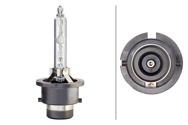 HELLA Glühlampe, D4S, Xenon up to 4300 Kelvin, 42V, 35W, Schachtel, 8GS 007 949-551