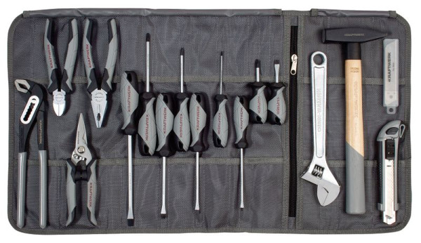 Kraftwerk Werkzeugtasche, 28-teilig, Länge: 350 mm, 208.105.000